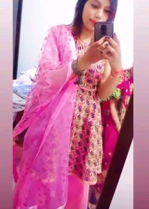 Anarkali Style Dress With Skirt Plazo 😍