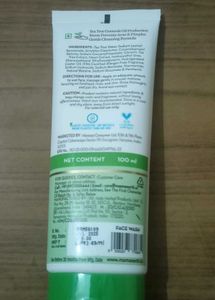 Mamaearth Tea Tree Face Wash