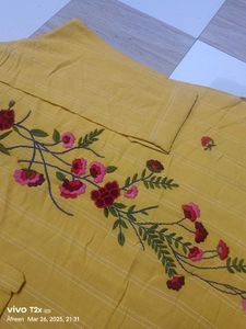 Floral Embroidered Kurti
