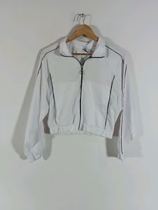 White Plain Casual Jacket (Women)