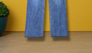 Ladies High Waist Slim Fit 30 Wais Size Jeans