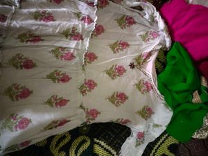 Floral Print Cotton Kurti