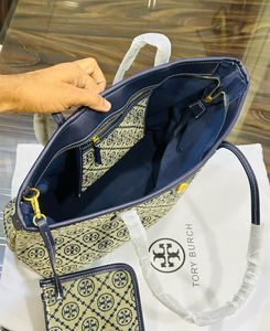 Tory Monogram Tote
