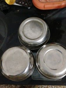 3 Steel Boxes