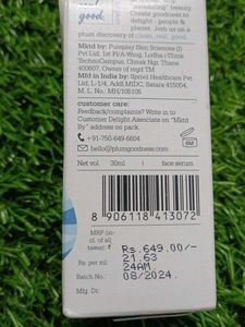 Plum Niacinamide Serum