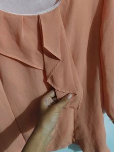 Vintage Ruffle Blouse