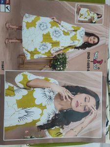 Floral Print Kurta New
