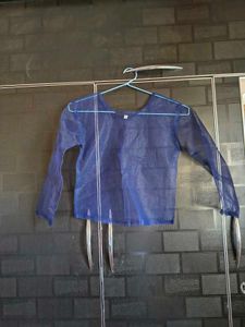 Girls&#39; Blue Floral gown