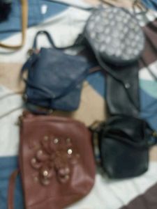 Combo Of 5 Slingbags