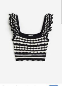 H&amp;m Crochet Top