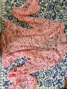 ⋆ ˚｡🌸⋆ ˚｡ Pink Lace V-Neck Top