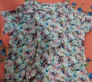 Floral Print Top