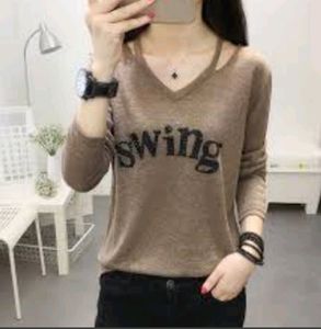 Beautiful Korean Style Shimmer Top