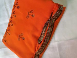 Embroidery Design Saree 😍