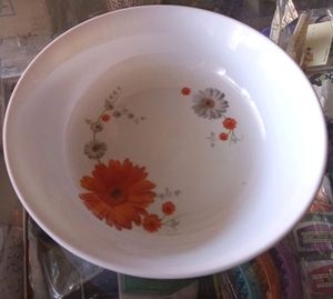 Floral Print Bowl