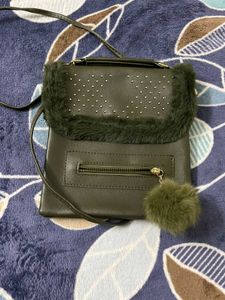 Green Sling Bag