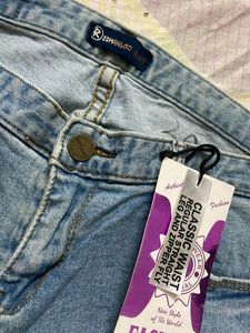 Ripped Light Wash Jeans