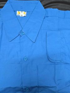 Blue Uniform Shirt - Size 46 Childern