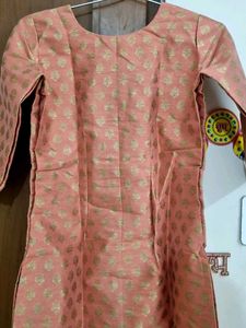 Elegant Peach Kurta
