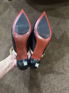Black Studded Heels