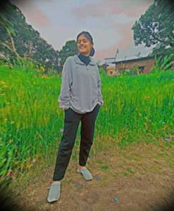 Casual Outfit: hoodie and a black v neck sweater