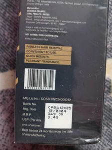 Hair Removal Spray