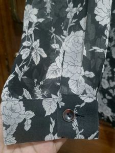Floral Button-Down Shirt