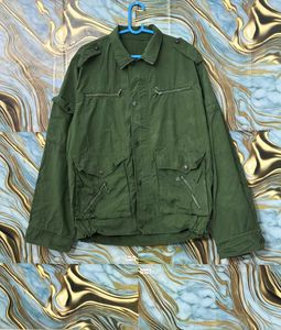 Vintage Green Military Jacket