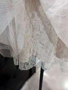 Netted Beige Sleeveless Dress