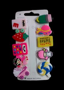 Pack Of 20 Pair Hair Clips For Girls Kids