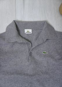 Lacoste Grey Polo Sweater