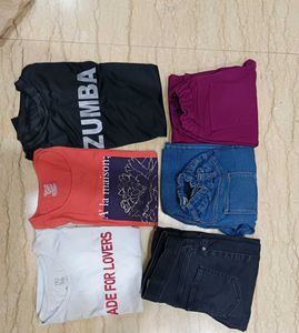 Less Used T Shirts And Jeans Set Of 3