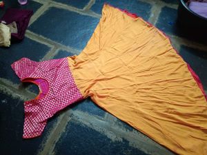 Crepe Umberella Top
