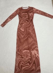 long sleeve bodycon dress