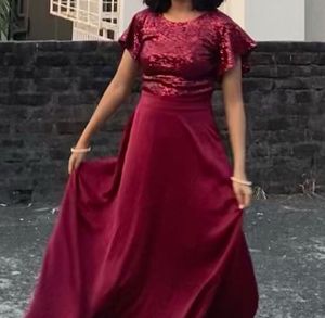 like new silk gown