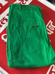 Green Colour Pant