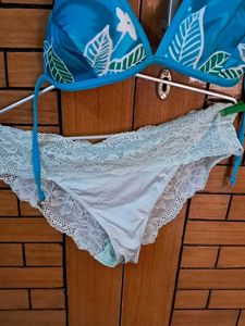 Padded  Four Imported Fabric Bra