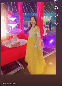 Yellow Lehenga Choli