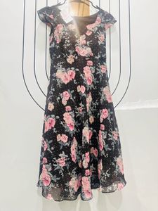 Floral Print Maxi Dress