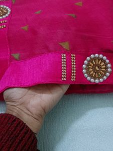 Stone Work Saree