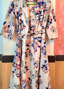 Korean Floral Gown