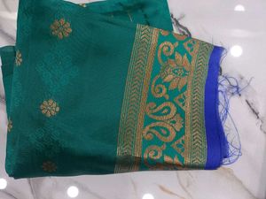 Silk Saree with unstitched blouse