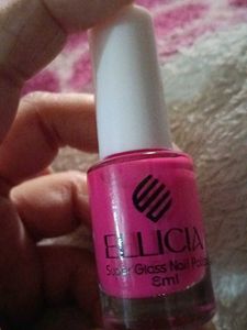 Ellicia Glass Nail Polish - Pink