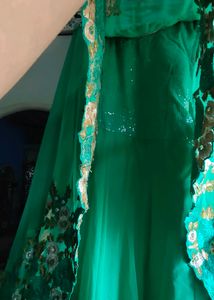 poncho style gown