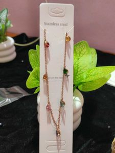Multicolour Charm Necklace