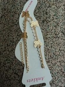 Butterfly Charm Anklet