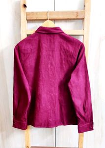 Burgundy Swift Shirt Size-42-44