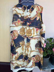 Vintage Style Sleeveless Top