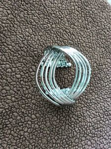 Silver Tone Bangle Bracelet