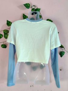 Zudio Stylish White Graphic Tee